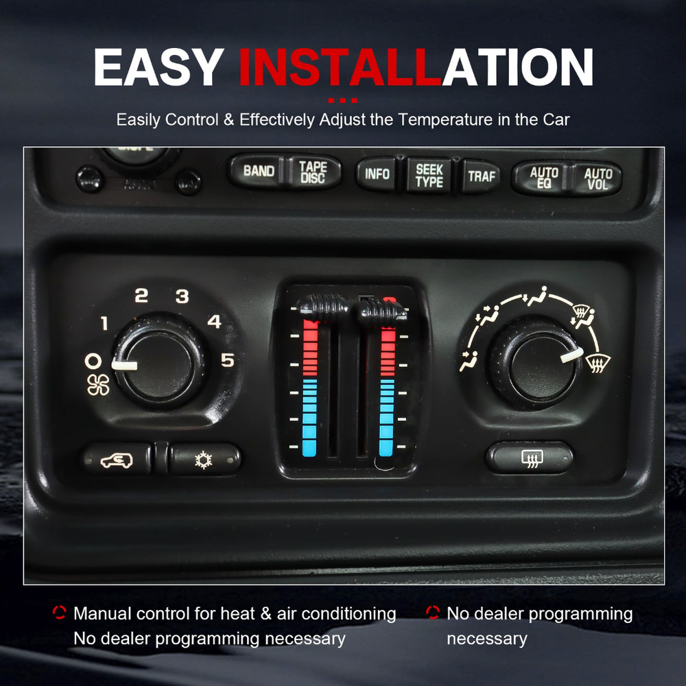 For Chevy GMC Cadillac AC Control Panel Climate Control Module 599-210XD