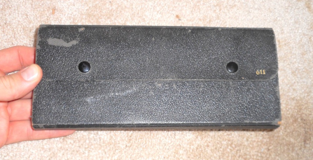 VINTAGE COMPASS 611 DRAWING DRAFTING ENGINEERING TOOL SET w/ CASE