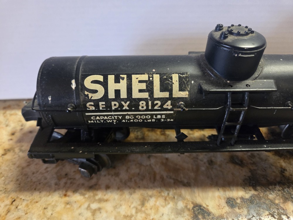 2955 Shell Tank Car 1940-42 Shell Decal