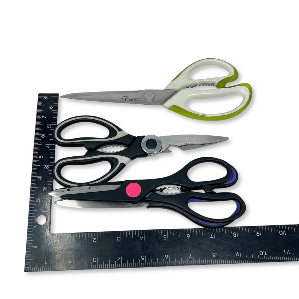 Dorco, Gourmet Kitchen & Unbranded Shears Set, Mixed Kitchen Scissors, 4 Pcs