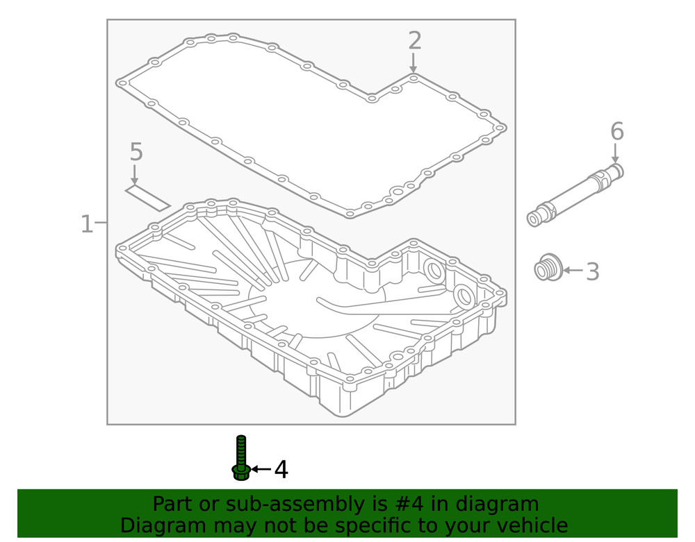 Genuine Audi Mount Bolt N-910-436-01