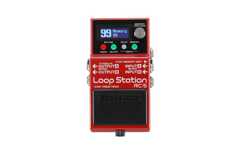 New Boss RC-5 Loop Station Guitar Effect Pedal