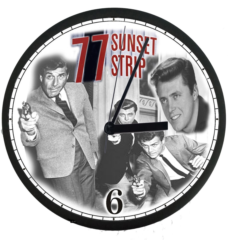 Sunset Strip Wall Clock