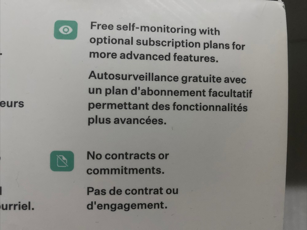 Ooma Smart Home Security Starter Kit With Water Sensor