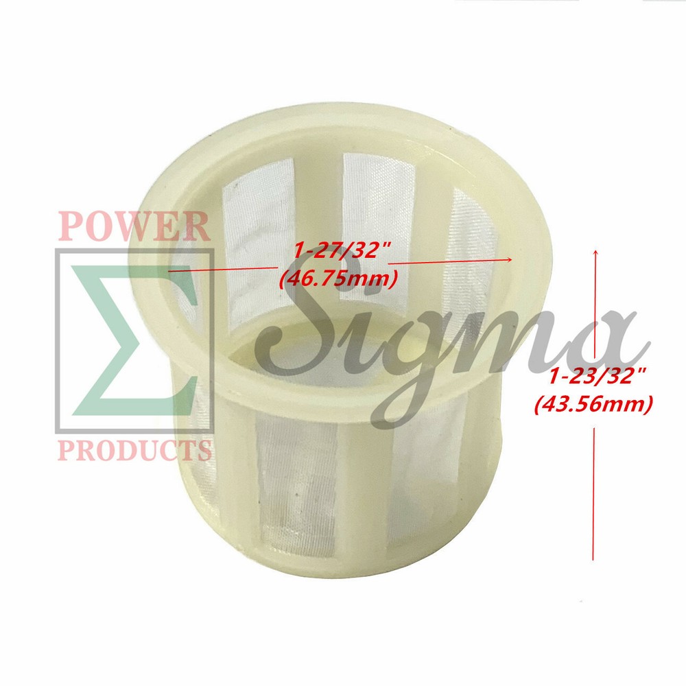 Fuel Tank Strainer Cup Filter For Harbor Freight Predator Non-inverter Generator