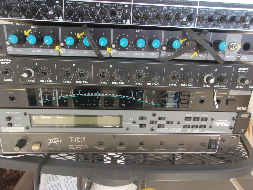 Peavey PC5 Processor Controlled System Rk. Mt.