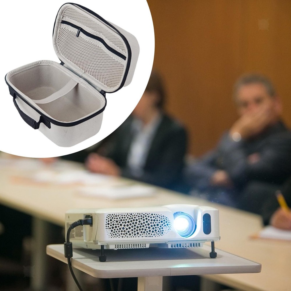 EVA Projector Carrying Case Portable Handle Prevent Scratch Lightweight