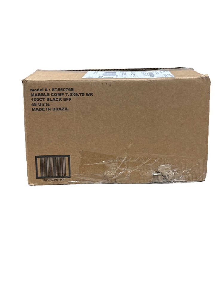 Staples - Composition Notebook 9.75-Inch x 7.5-Inch - 48 Pack - 100 Sheets