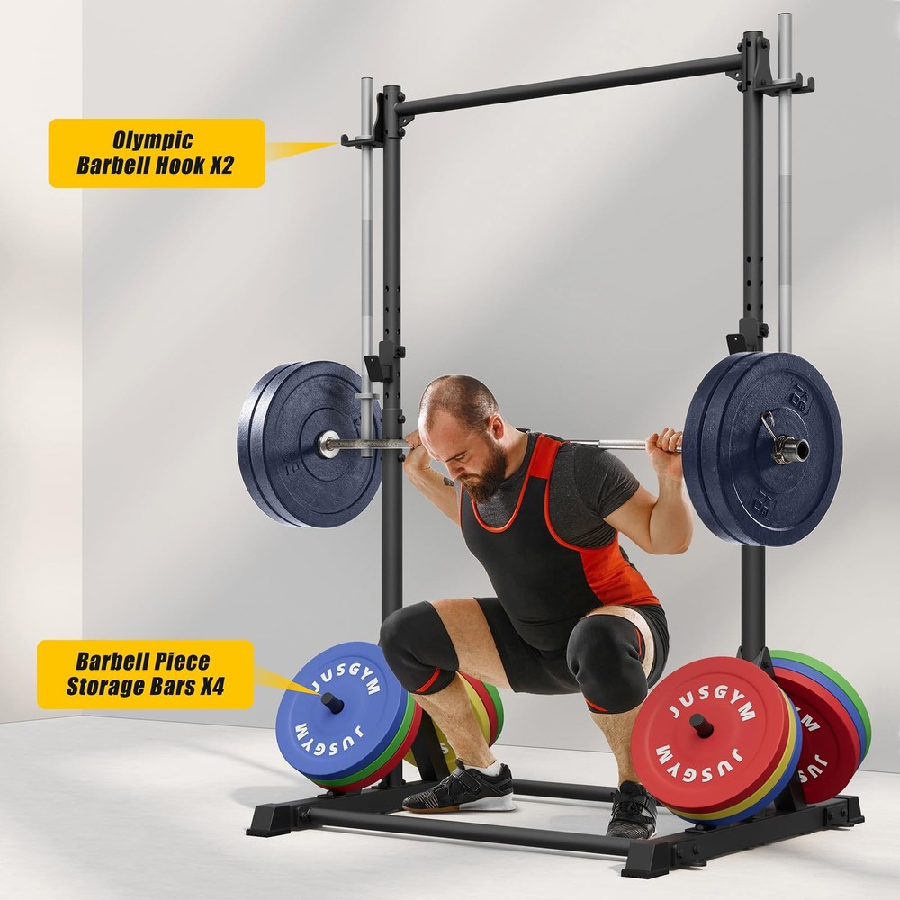 Pull Up Station, Strength Training Workout Pull Up Bar Free Standing for Home...