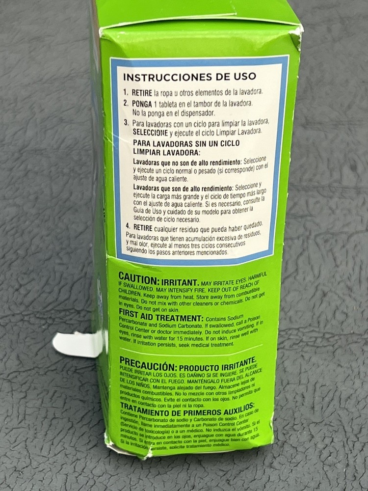 Affresh Washing Machine Cleaner Cleans Front Load and Top Load Washers Includ...