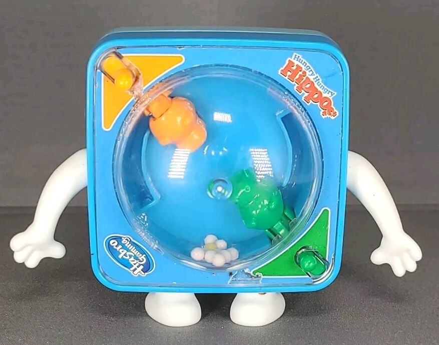 Hungry Hungry Hippos Mini Handheld Game By Hasbro