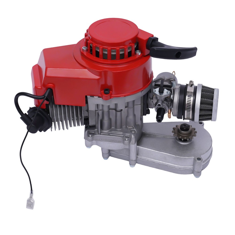 2-Stroke 49cc Racing Engine Motor Pull Start Engine For Pocket /Mini Dirt Bikes