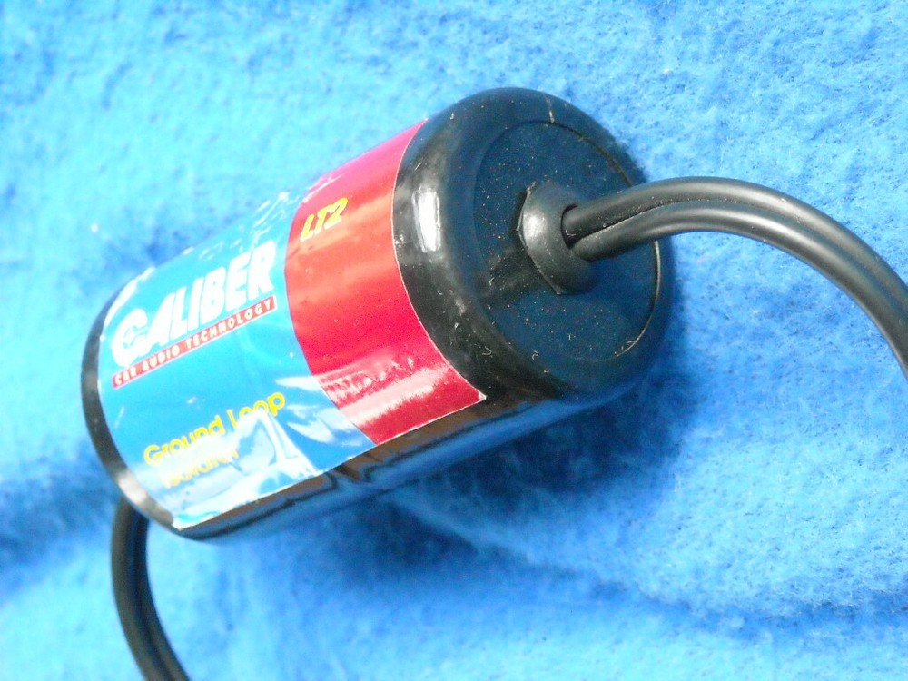 Caliber LT2 Audio Noise Filter Suppressor Ground Loop Isolator Car Home Stereo