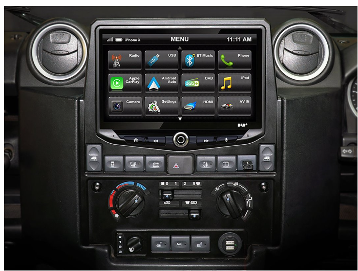STINGER 10-INCH INTERGATED MULTIMEDIA SYSTEM DA3868 WITH INTEGRATED BESPOKE INST