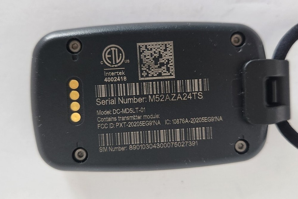 MobileHelp Personal Emergency Response Mobile Button DC-MD5LT-01 NO Charger