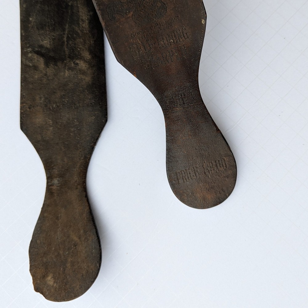 Vintage / Antique John Primble Barber Razor Strop Sharpener