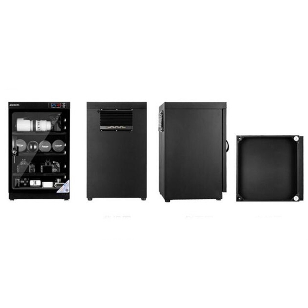 80L Automatic Digital Camera Dehumidify Storage 4 Layer Dehumidify Dry Cabinet