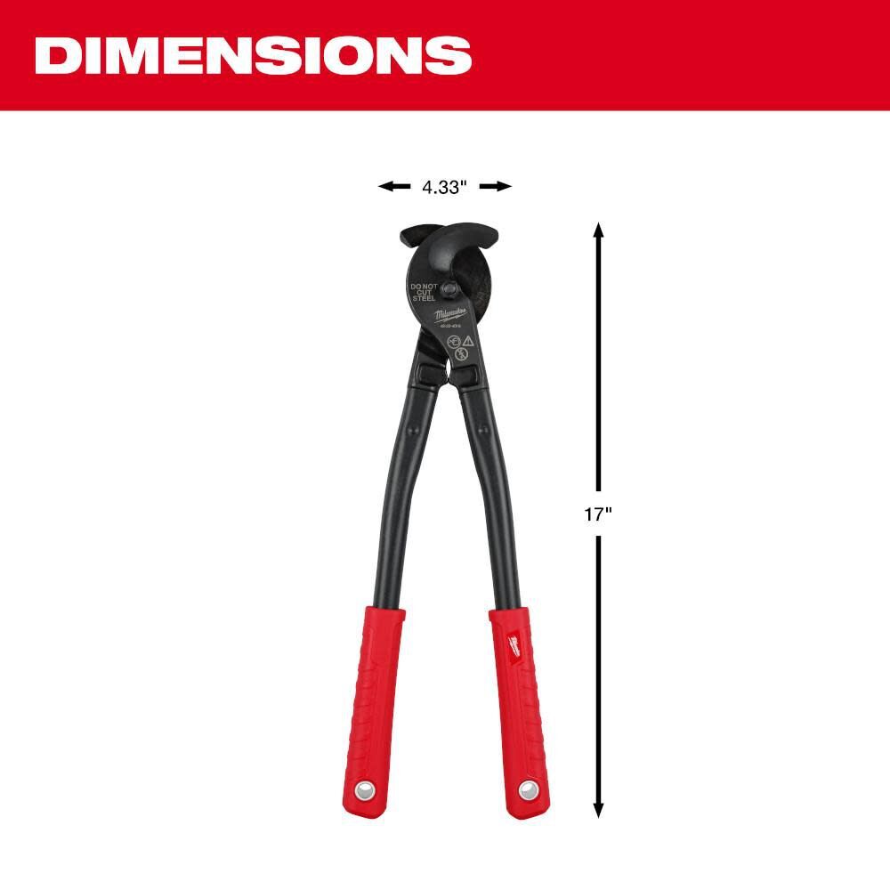 Milwaukee 17 Inch Utility Cable Cutter