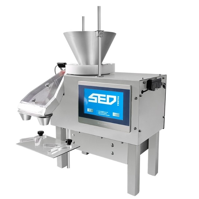 Small Semi Automatic Counting Machine Count Milk Candy