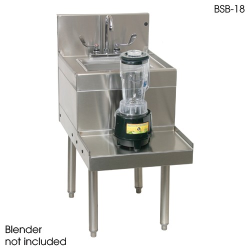 Glastender BSA12 12" x 24" Blender Station