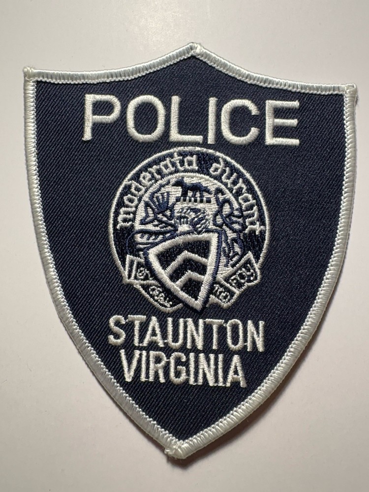 Staunton Virginia Police Patch