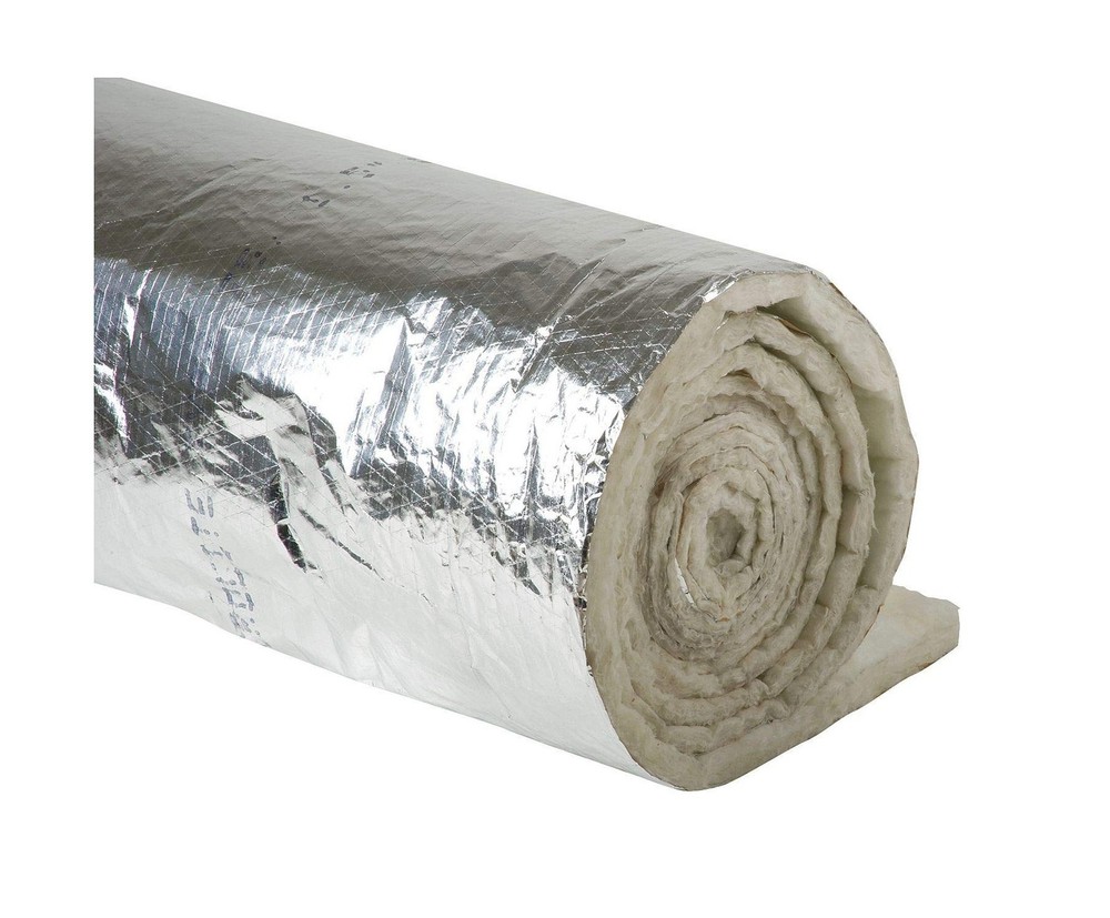 Duct Insulation, 1-1/2In x 48In x 25Ft
