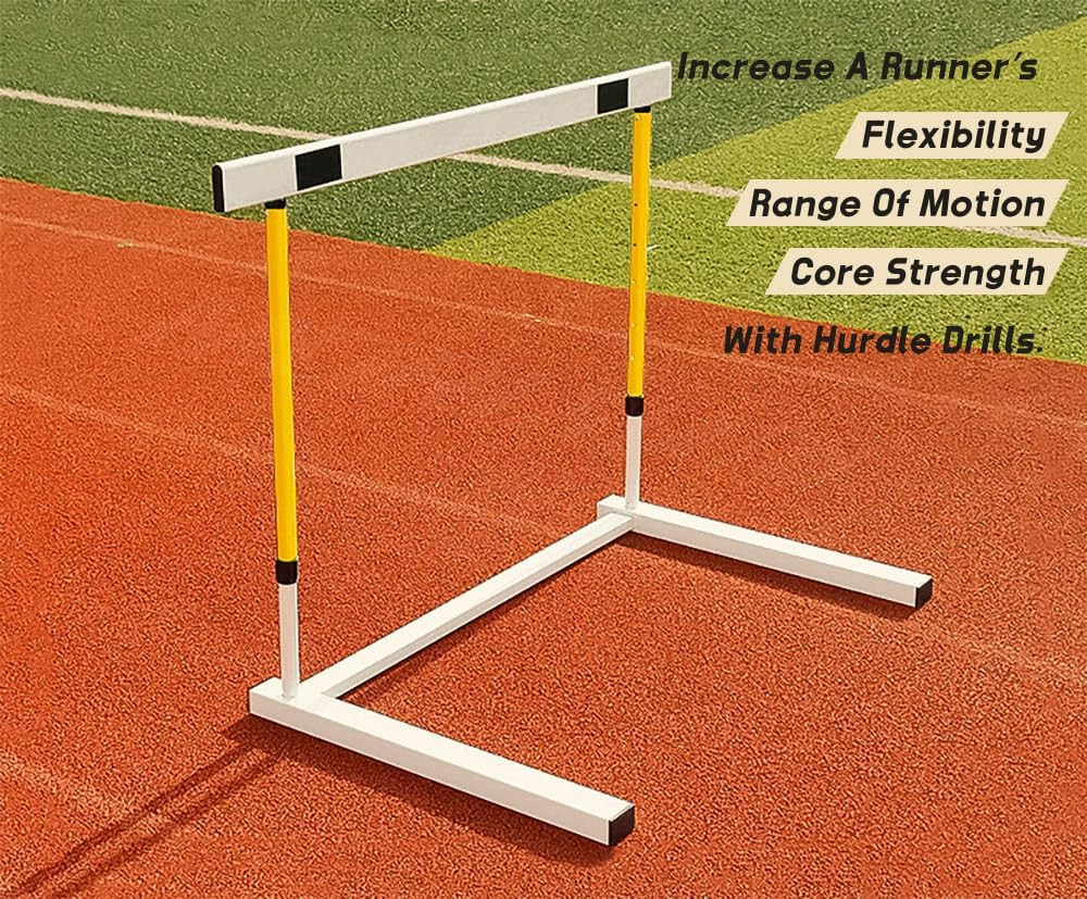 Adjustable Height Hurdle Detachable Track and Field Equipment for Speed & Ag