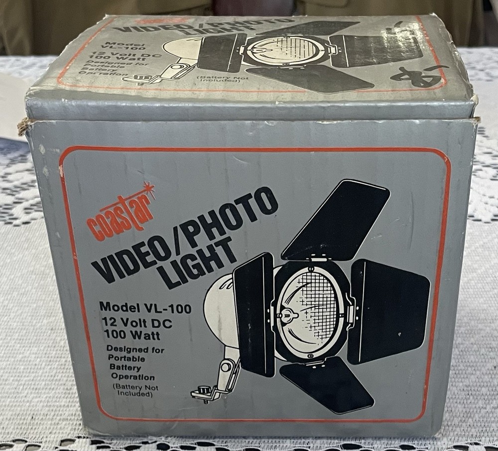 Coastar Video/photo Light Tested Working