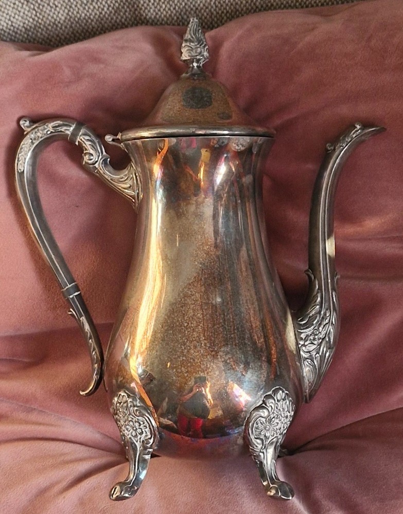 2 Silver plated Victorian Tea-Pots