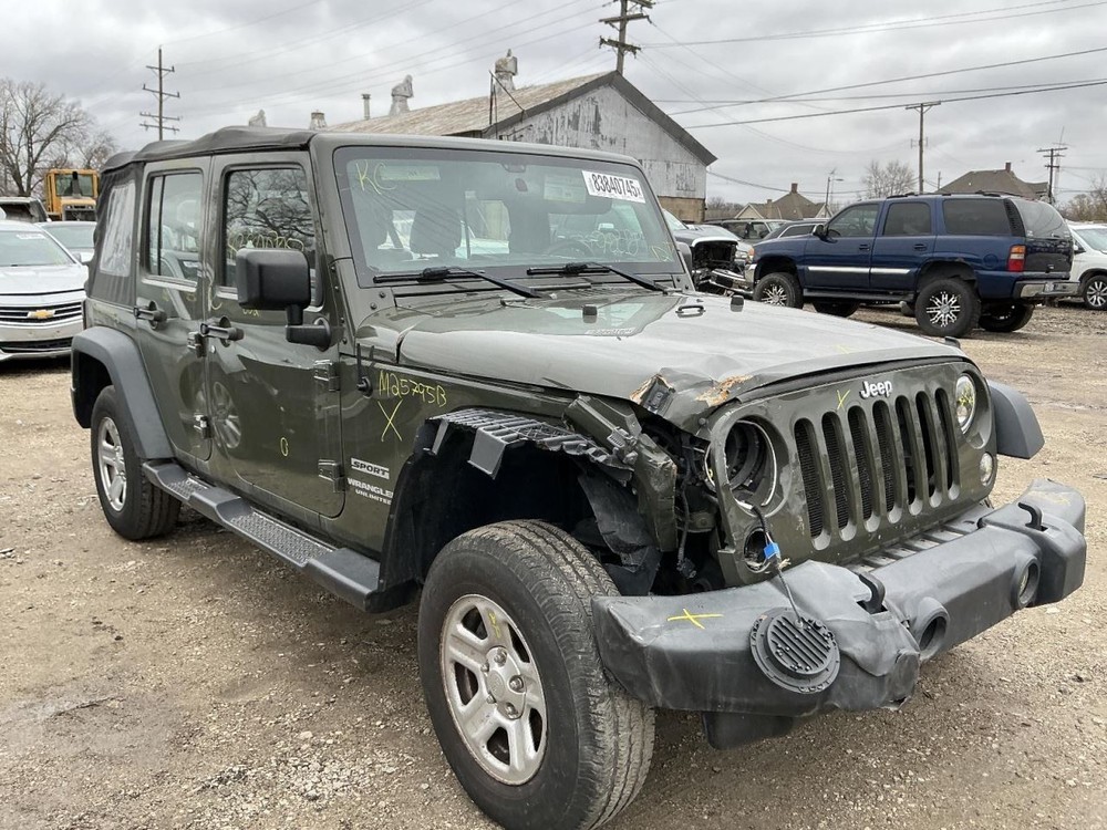 Chassis ECM Multifunction Includes Fuse Box Fits 15 WRANGLER 870859