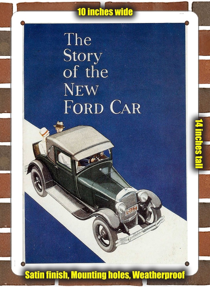 Metal Sign - 1928 Ford