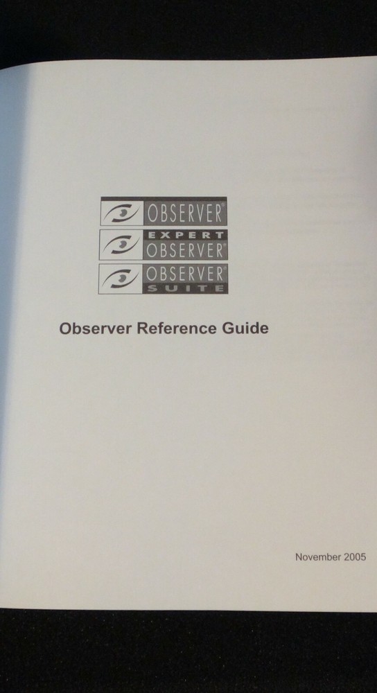 Network Instruments LLC Observer 11 Reference Guide 2005 Paperback