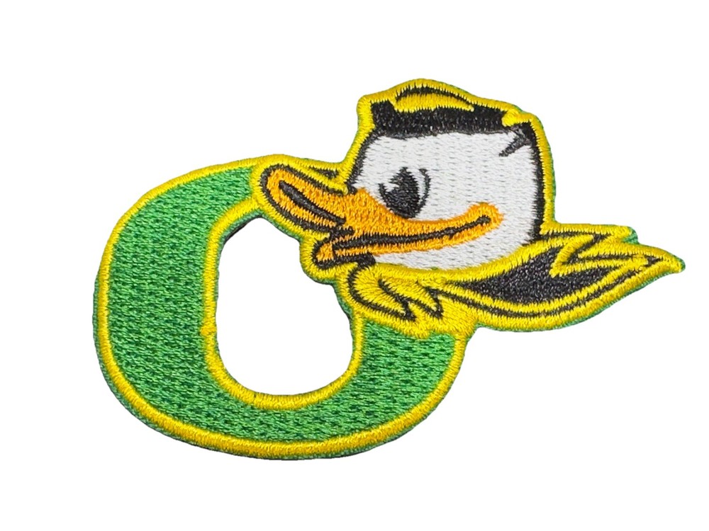 Oregon Ducks Embroidered Iron On Patch