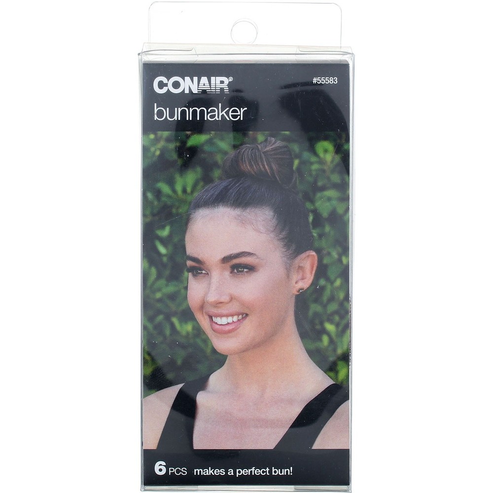 4 Pack Conair Bunmaker, 6 Ct