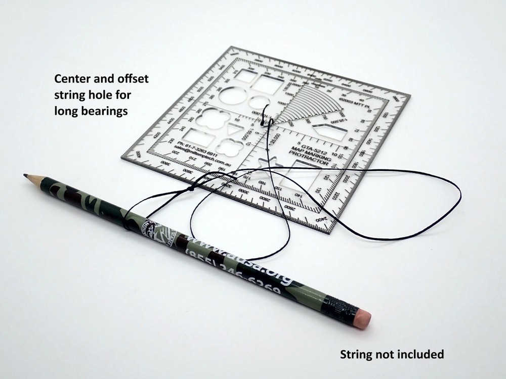 GTA 5212 Map Marking Protractor