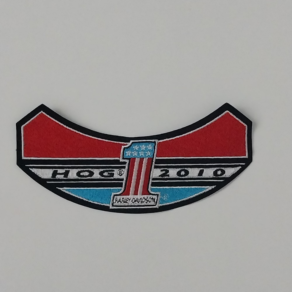 HOG 2010 Rocker Harley Davidson Vintage Patch Unsewn