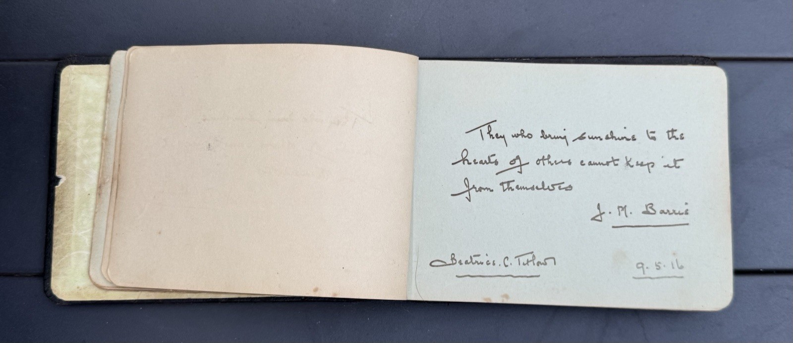 WWI ERA 1916-1920 AUTOGRAPH BOOK WAR ILLUSTRATION DRAWINGS & LOVE POEMS RARE!!