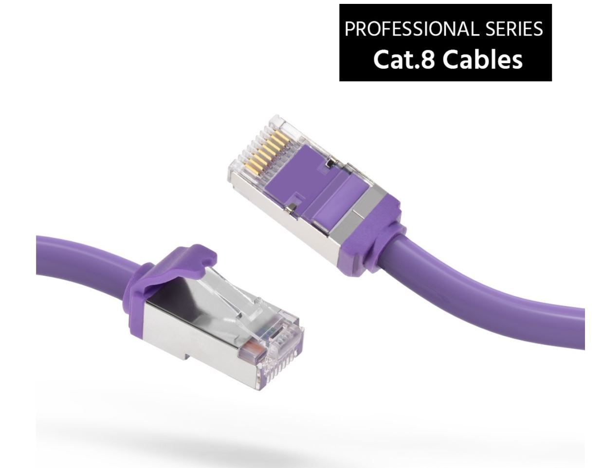 Cat.8 S/FTP (SSTP) Cat8 Ethernet Network Cable 1ft, 2ft, 3ft, 5ft, 7ft 10ft lot