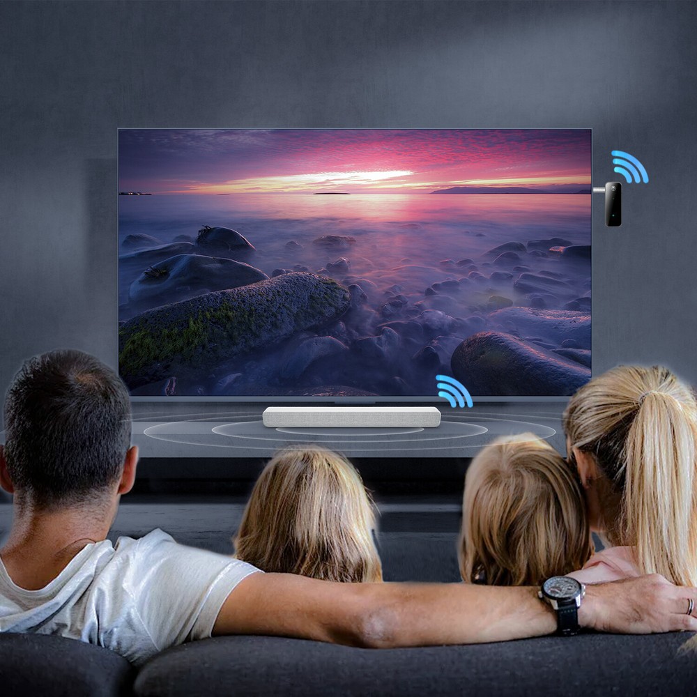 USB Wireless Bluetooth 5.0 Transmitter Receiver for Car Music Audio Aux Adapter