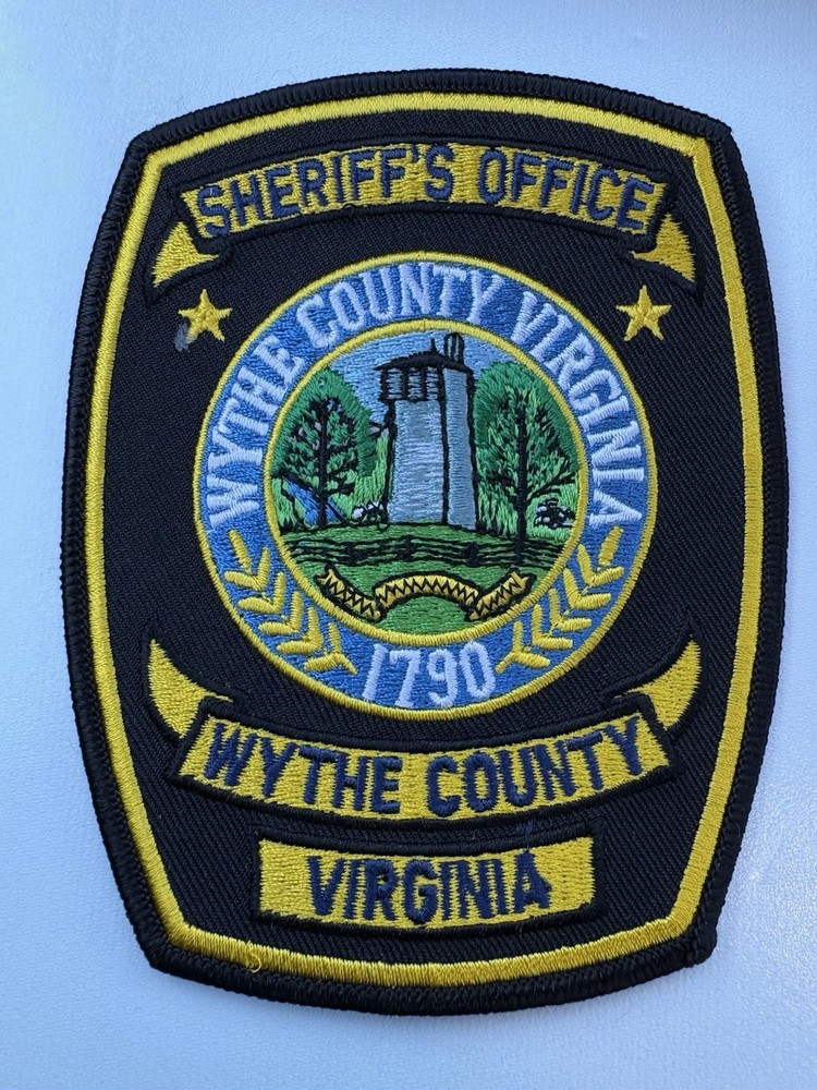 Wythe County Virginia Sheriff Patch