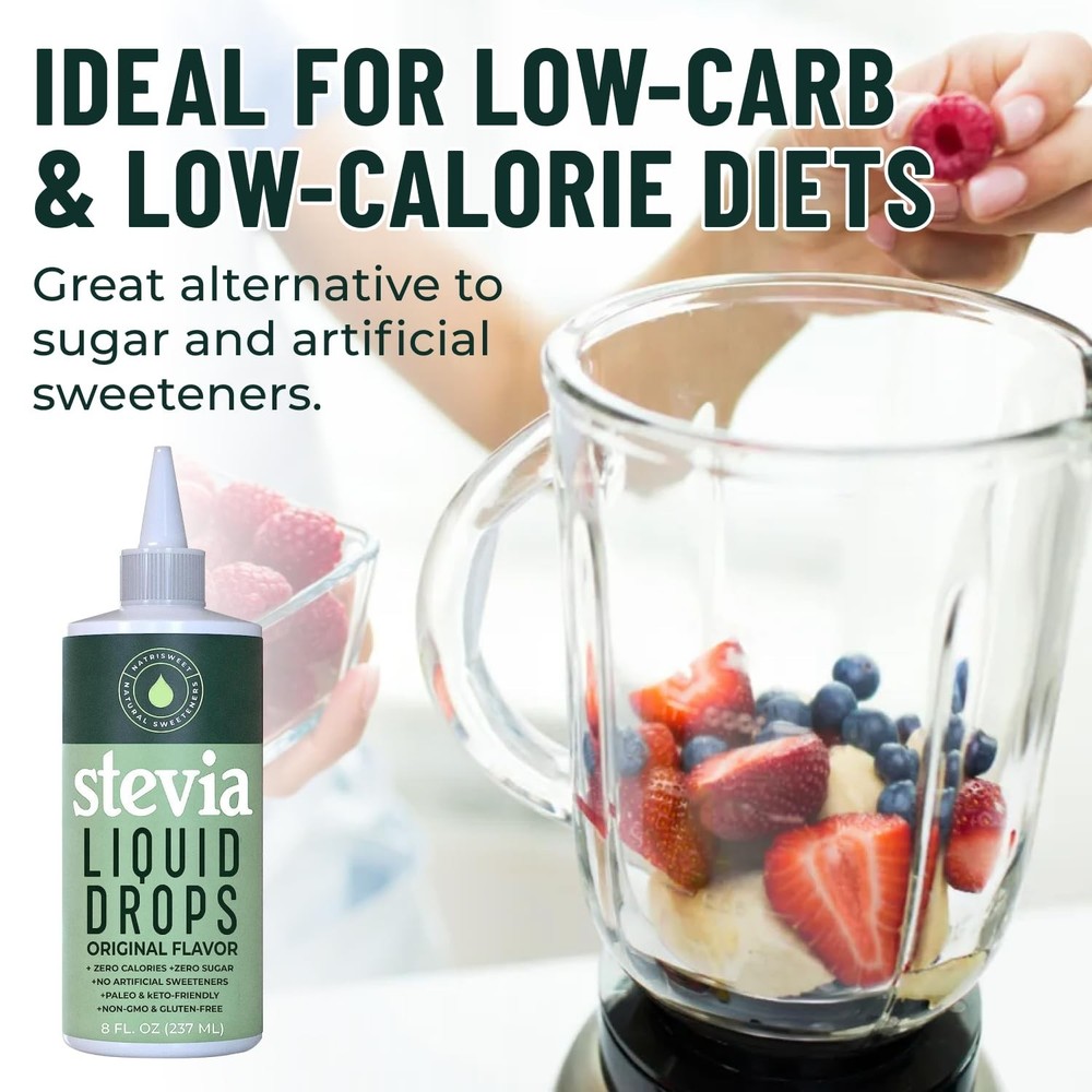 Liquid Stevia Extract - No Bitter Aftertaste