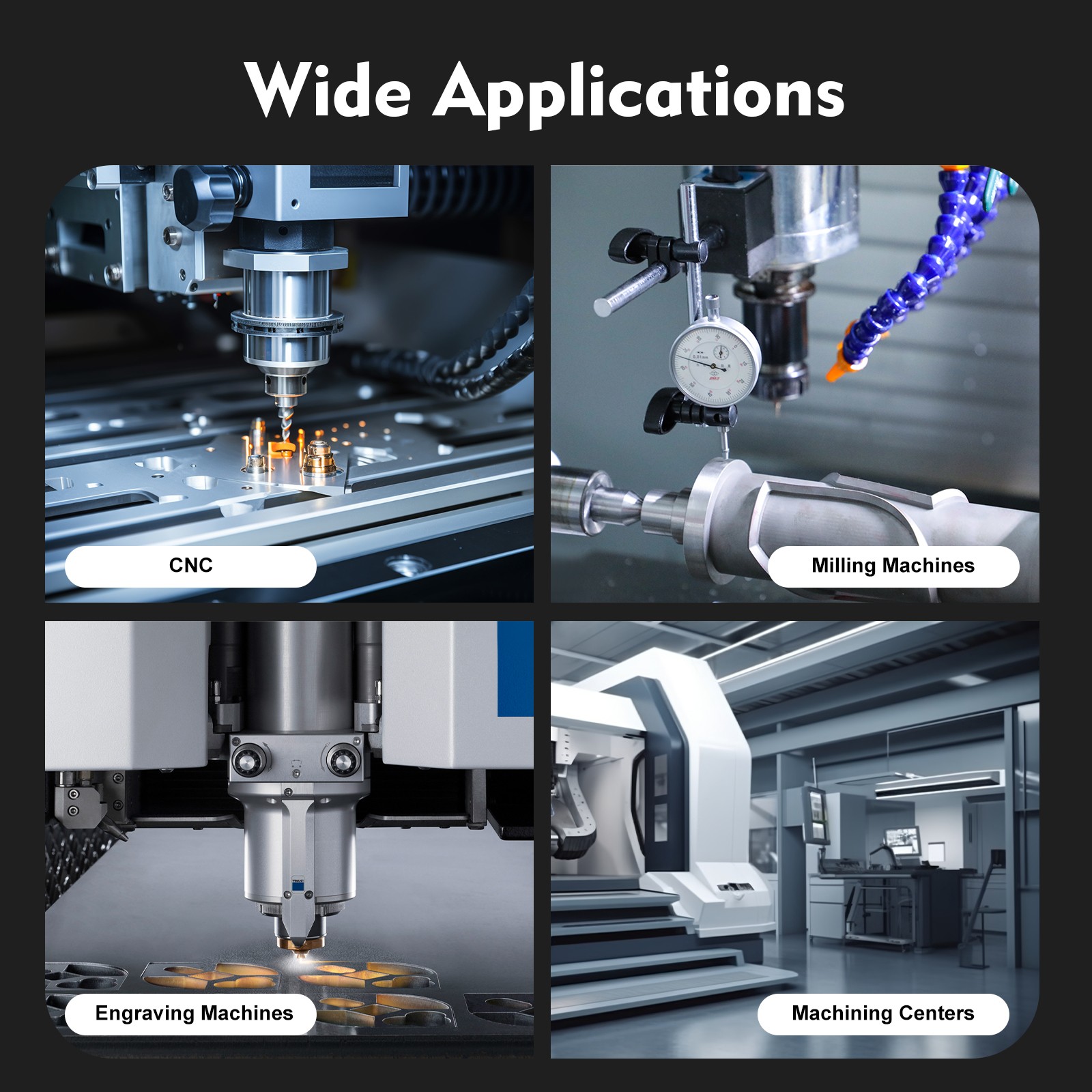 29 Pcs ER40 Precision Spring Collet Set Milling Lathe CNC Chuck Bit Holder ER40