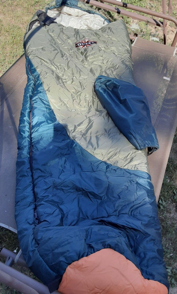 Quest Mummy Style Sleeping Bag, 32" x 84"
