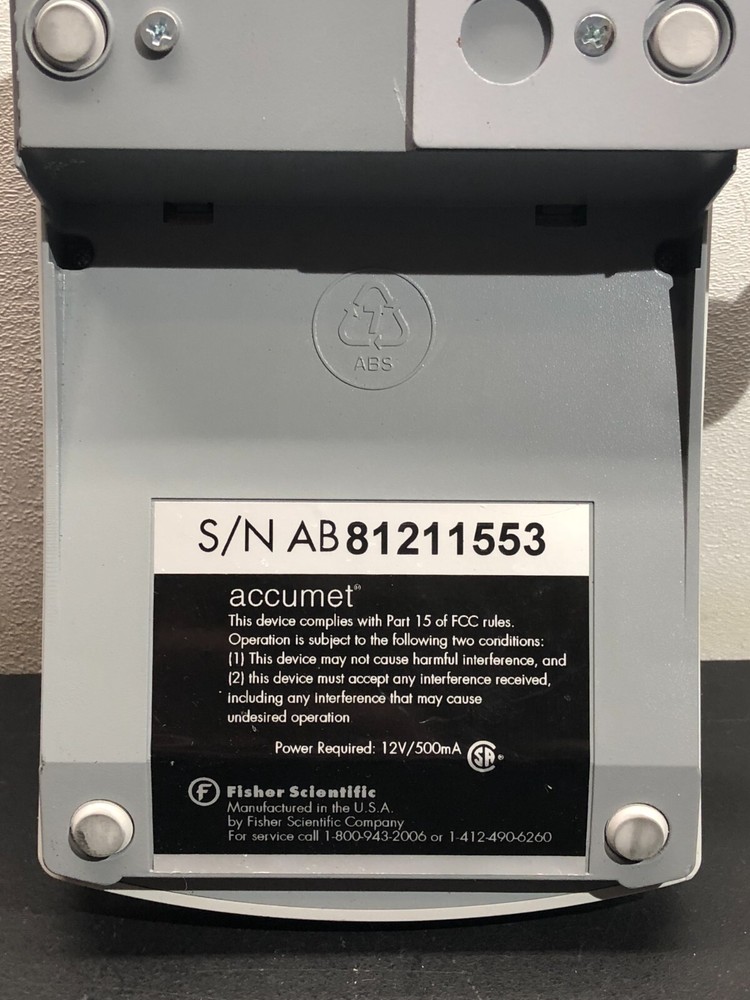 Fisher Scientific Accumet Basic AB30 Conductivity Meter