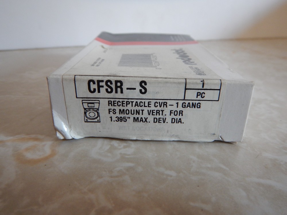 Red Dot CFSR-S Receptacle Cover
