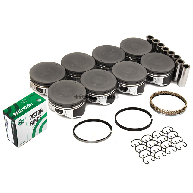 Pistons and Rings fit 99-04 Chevrolet Tahoe GMC Yukon Sierra 1500 4.8L