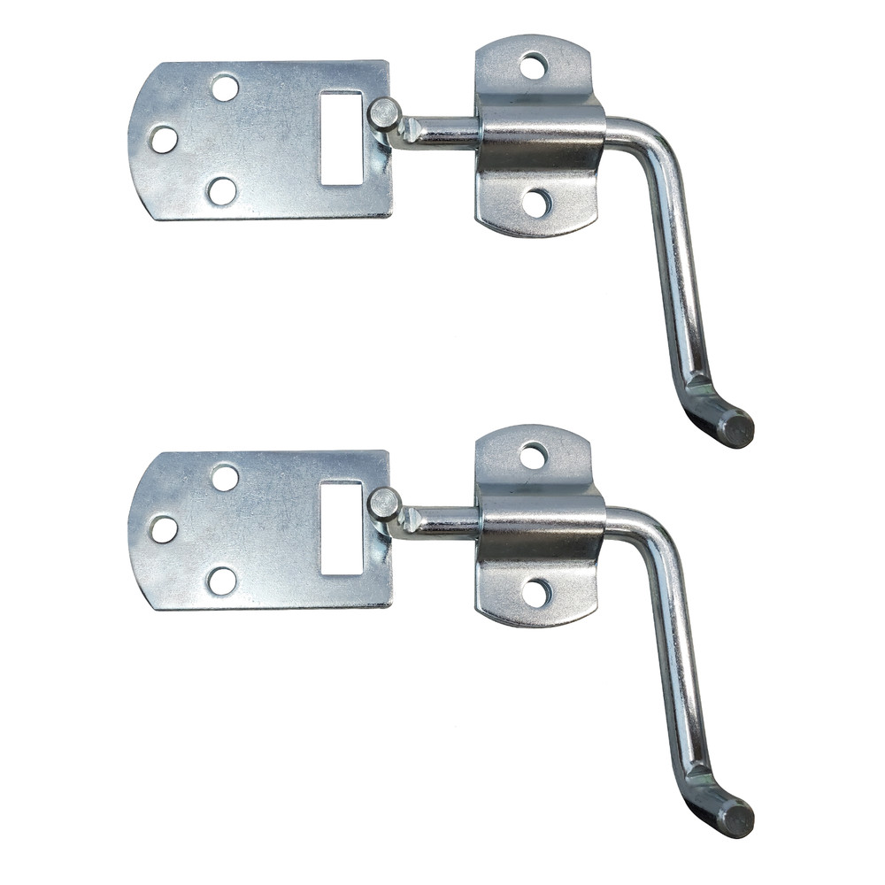 2 Pack Corner Side Gate Stake Bed Latches Bracket Set for Stake Trucks Trailer