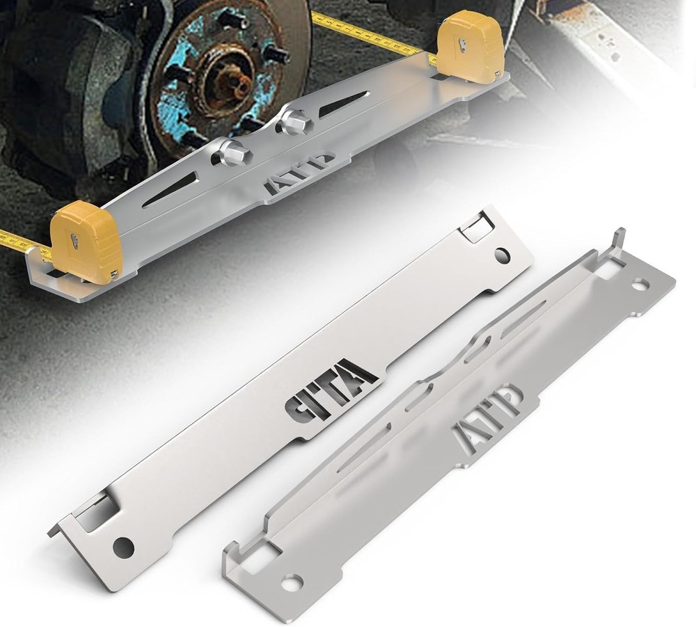 2 Pcs Wheel Toe Alignment Tool Plate,Provides Accurate Wheel Alignment Measur...
