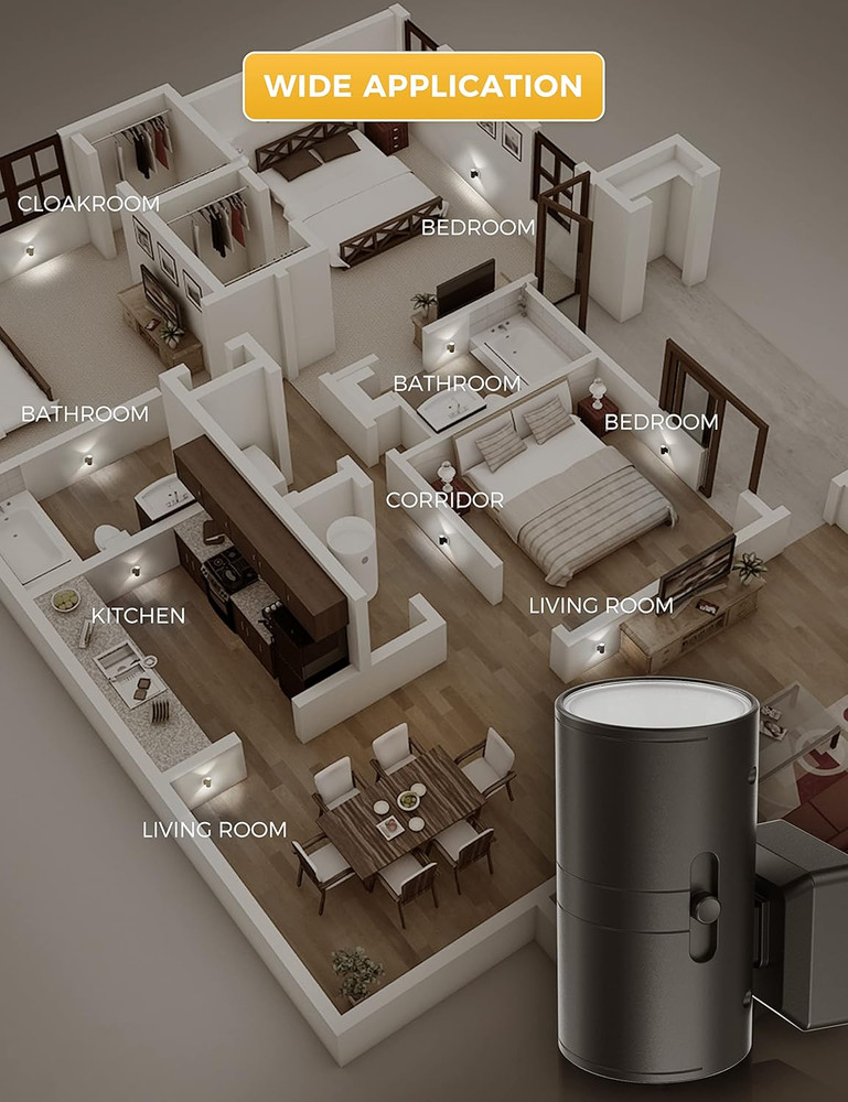 Bright Night Light, Night Lights Plug into Wall, 5000K Daylight White, Dimmable