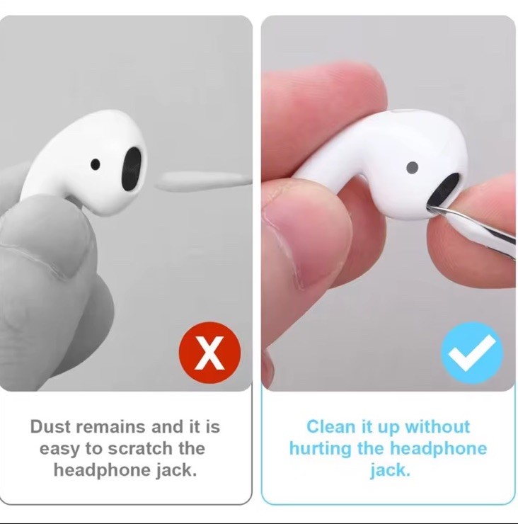 Cleaner Kit Multi-Function for Airpod Supfine Pro Cleaning Pen Earbuds Earpods